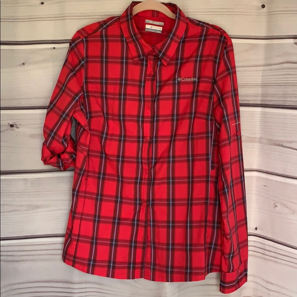 Columbia Omni Shade Shirt Convertible Sleeve XL